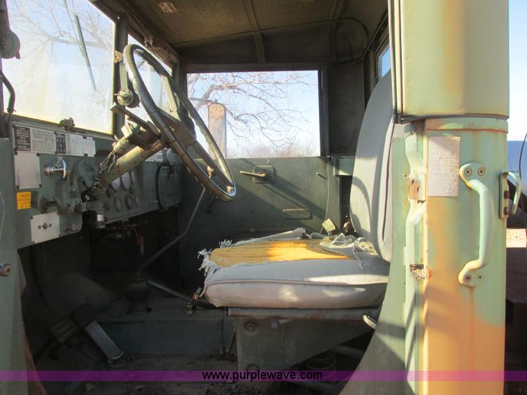 image for item J2327 1978 GMC M35A2 truck with tree transplanter