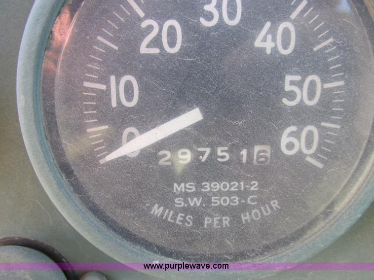 image for item J2327 1978 GMC M35A2 truck with tree transplanter