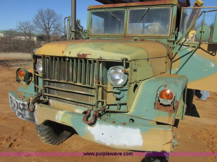 image for item J2327 1978 GMC M35A2 truck with tree transplanter