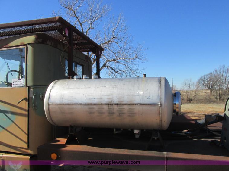 image for item J2327 1978 GMC M35A2 truck with tree transplanter