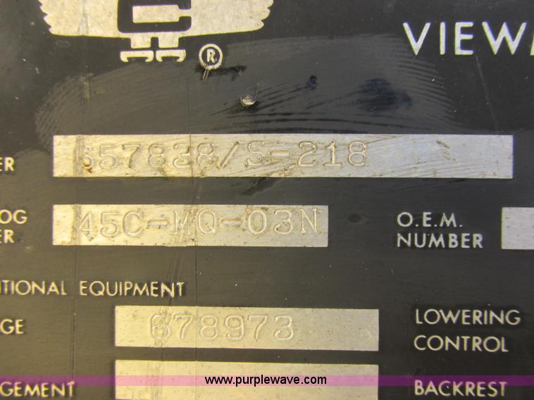 image for item J2327 1978 GMC M35A2 truck with tree transplanter