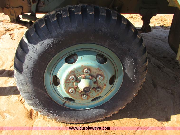 image for item J2327 1978 GMC M35A2 truck with tree transplanter