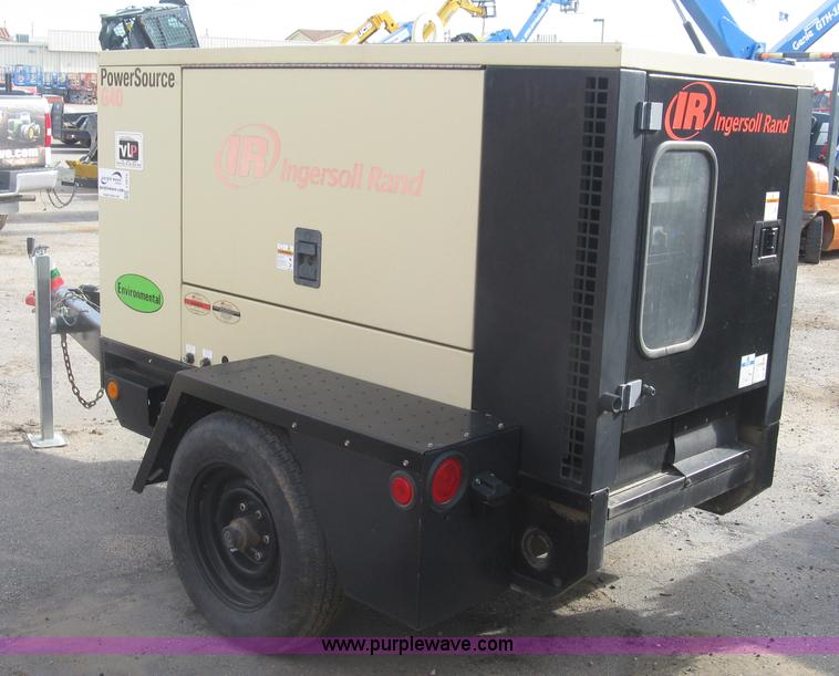 image for item J2974 2008 Ingersoll Rand Power Source G40 generator