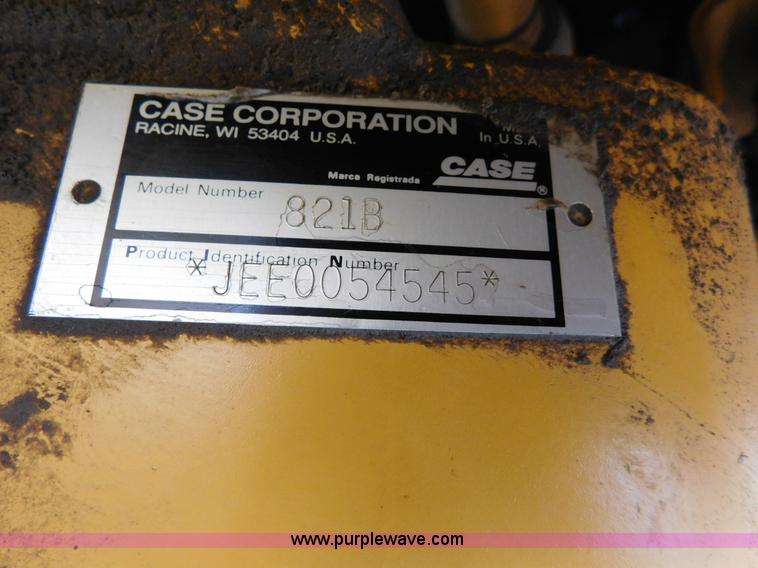 image for item J6831 1997 Case 821B wheel loader