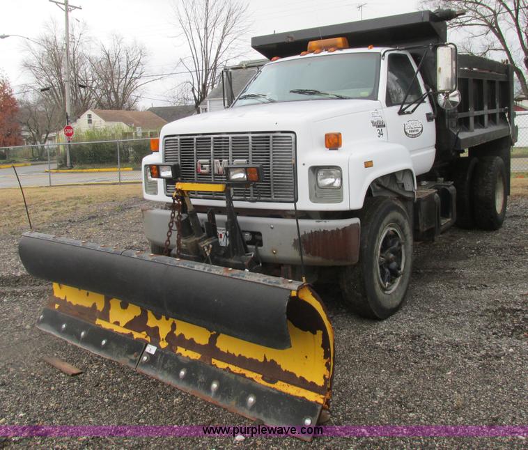 image for item K1254 1995 GMC TopKick dump truck