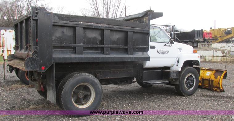 image for item K1254 1995 GMC TopKick dump truck