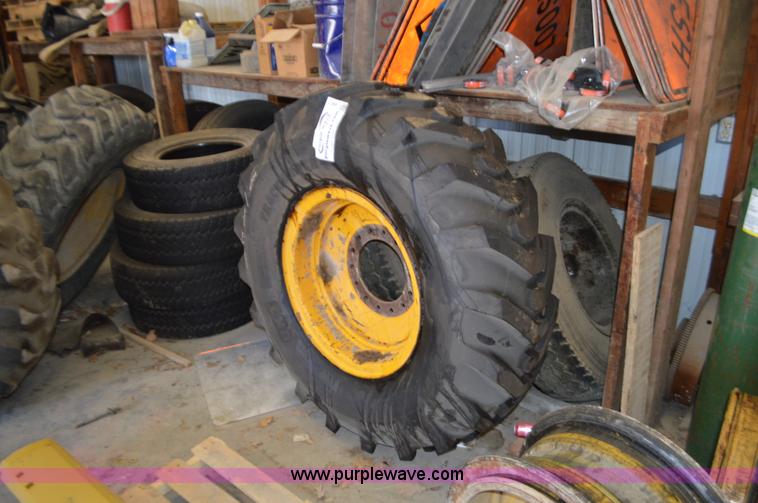 image for item K5367 (2) BKT Trac Grader tires