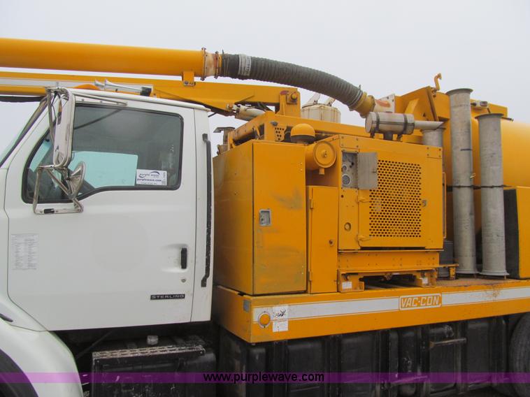 image for item L1976 2001 Sterling L7500 vacuum truck