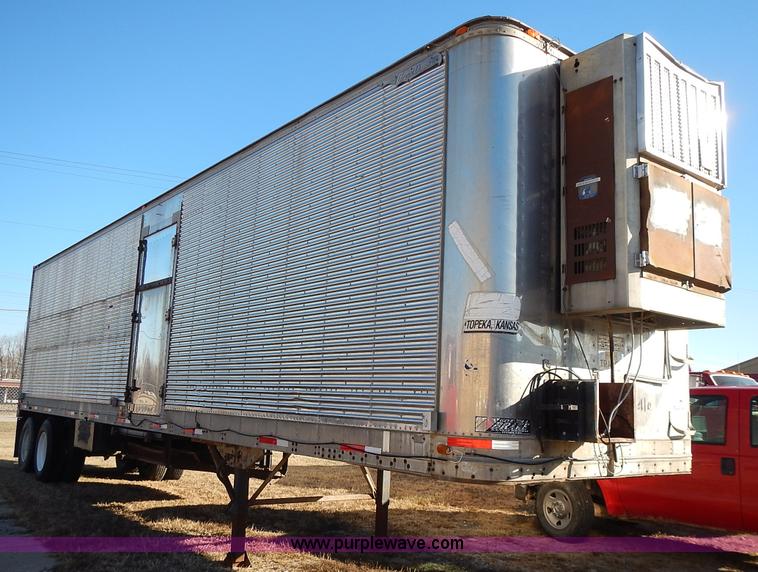 image for item L3607 1971 Great Dane 20TZL40 dry van trailer
