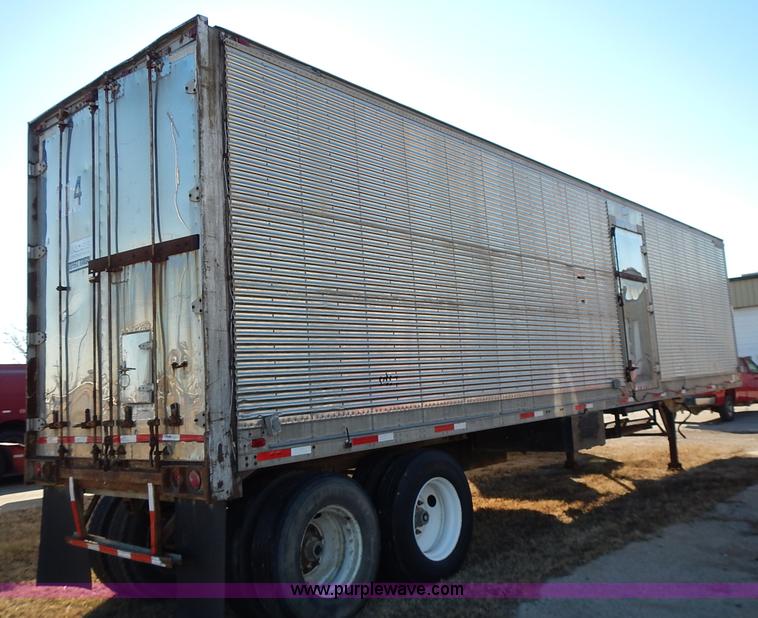 image for item L3607 1971 Great Dane 20TZL40 dry van trailer