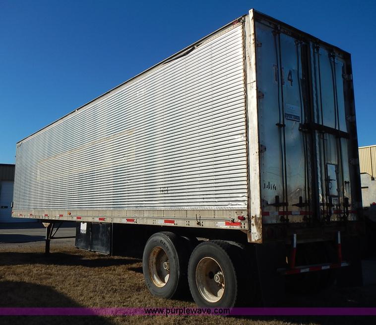 image for item L3607 1971 Great Dane 20TZL40 dry van trailer