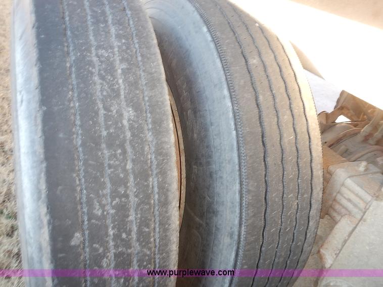 image for item L3624 1998 Hilbilt end dump trailer