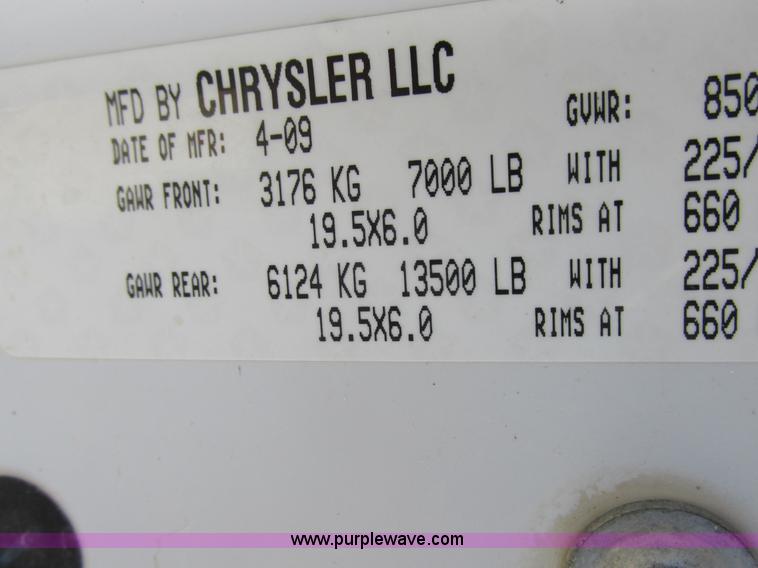 image for item L4161 2009 Dodge Ram 5500 bucket truck