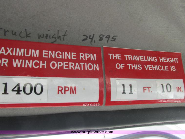 image for item L4222 2007 Freightliner Business Class M2 digger derrick truck