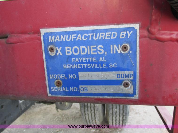 image for item L4224 1995 GMC TopKick dump truck