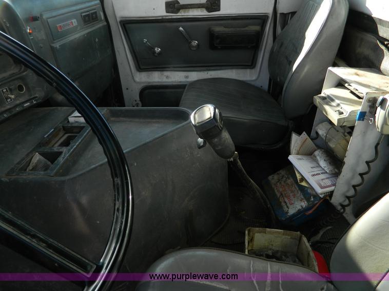 image for item L7299 1987 GMC Brigadier drill rig truck