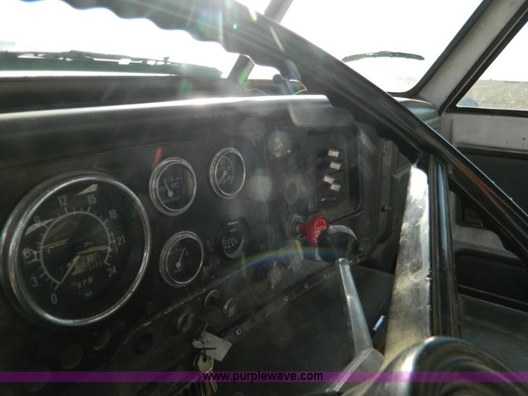 image for item L7299 1987 GMC Brigadier drill rig truck