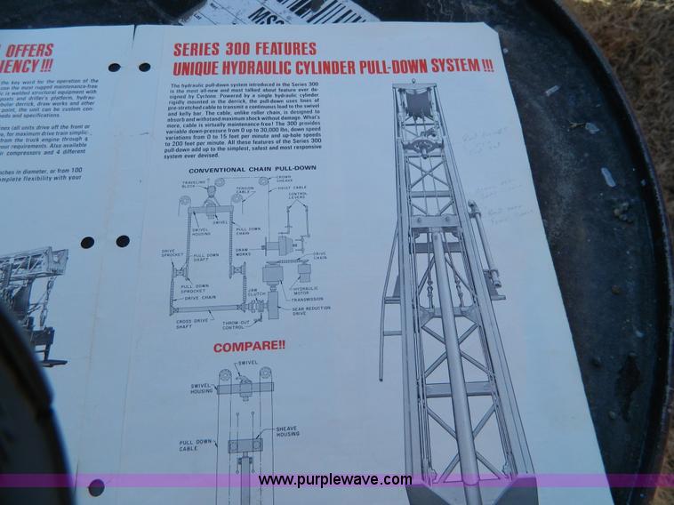 image for item L7299 1987 GMC Brigadier drill rig truck