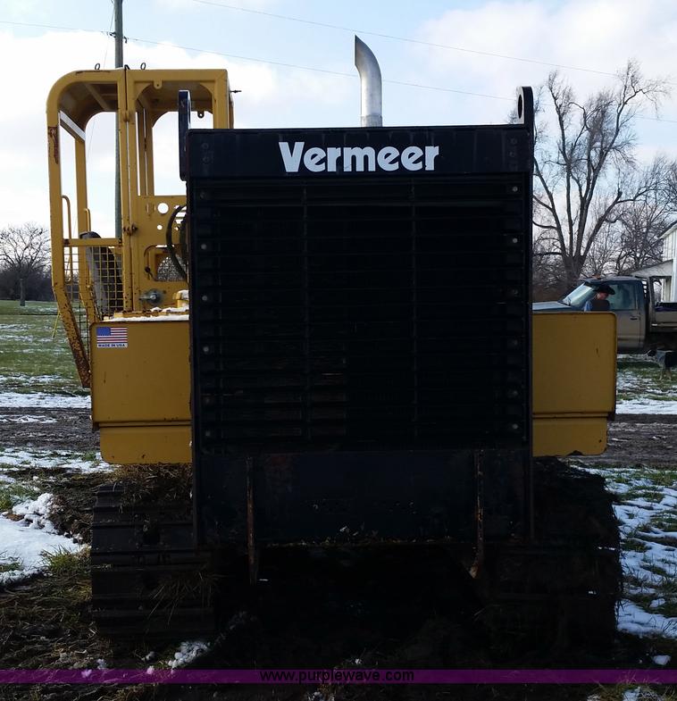 image for item N9339 2000 Vermeer T655 DT trencher
