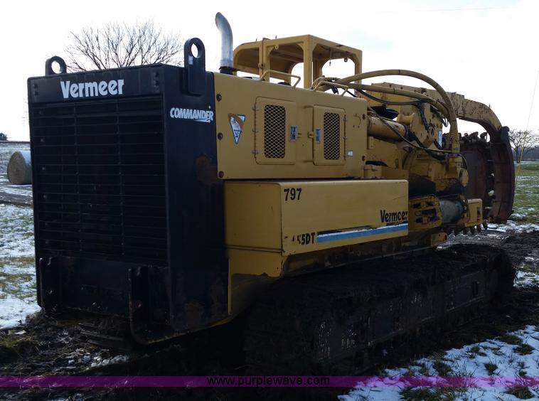 image for item N9339 2000 Vermeer T655 DT trencher