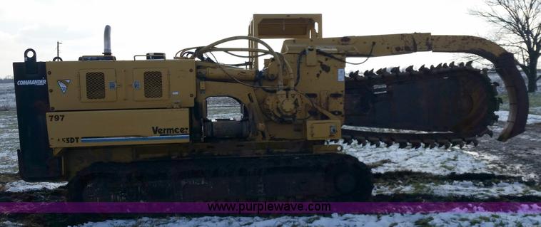 image for item N9339 2000 Vermeer T655 DT trencher