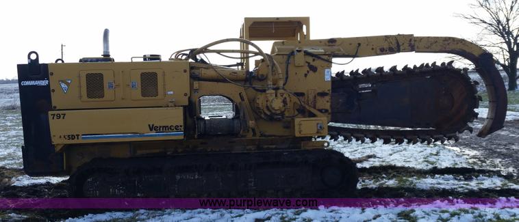 image for item N9339 2000 Vermeer T655 DT trencher