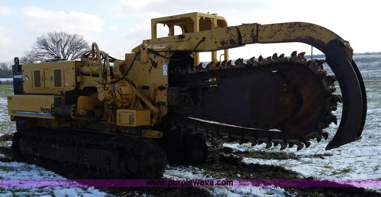image for item N9339 2000 Vermeer T655 DT trencher