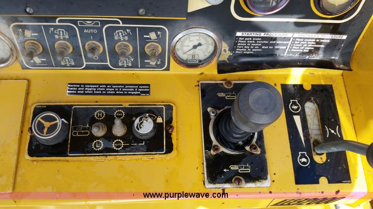 image for item N9339 2000 Vermeer T655 DT trencher