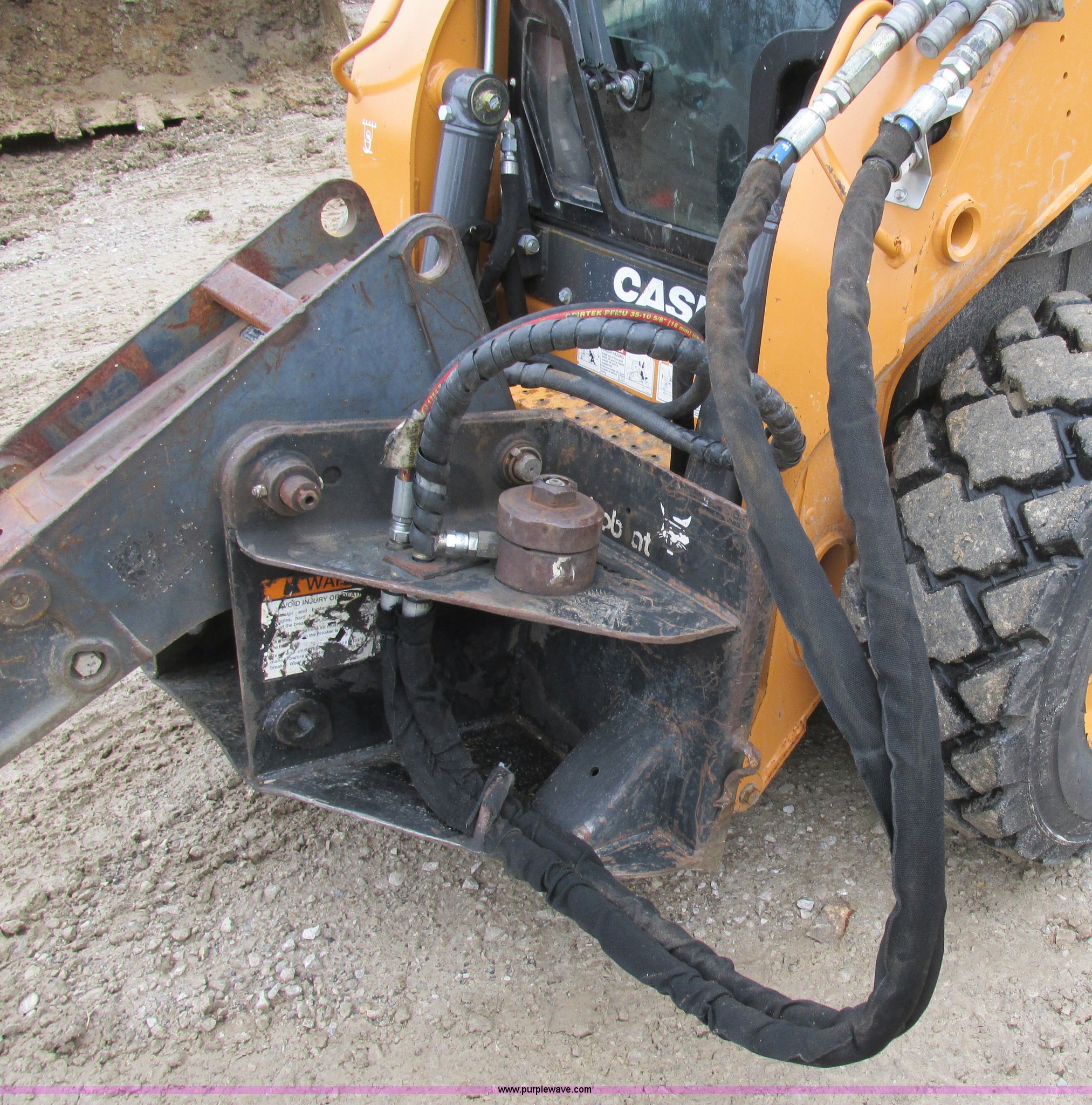 Melroe Bobcat 35606 skid steer breaker in St. Ann, MO Item E1504 sold