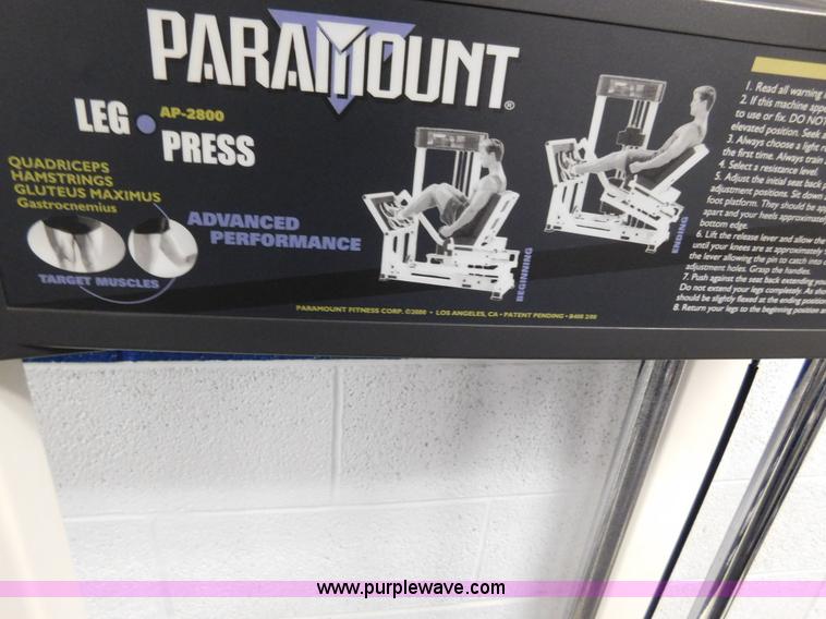 image for item AW9285 Paramount PL2100 leg curl
