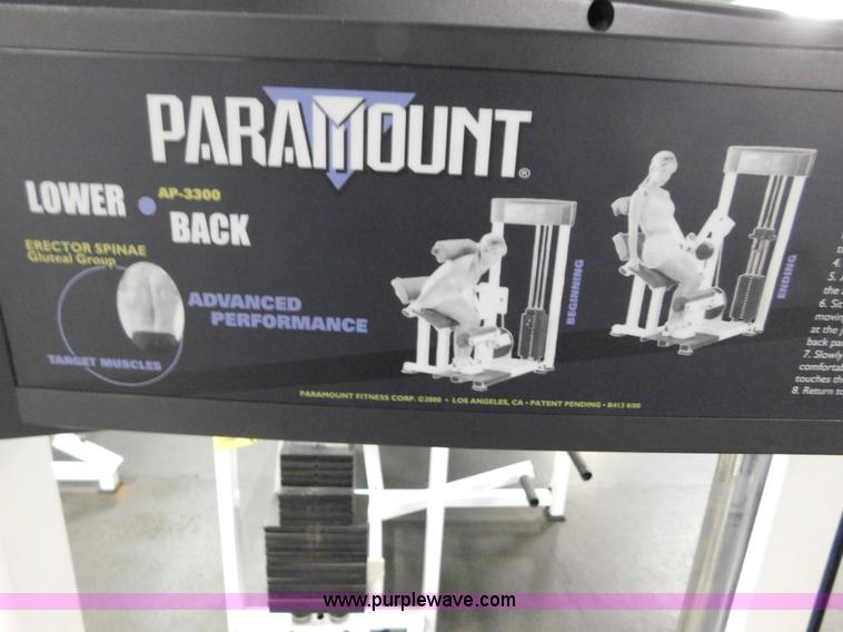 image for item AW9285 Paramount PL2100 leg curl