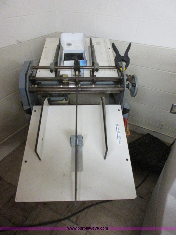 image for item BB9012 Rosback 220 paper scoring and perforating machine
