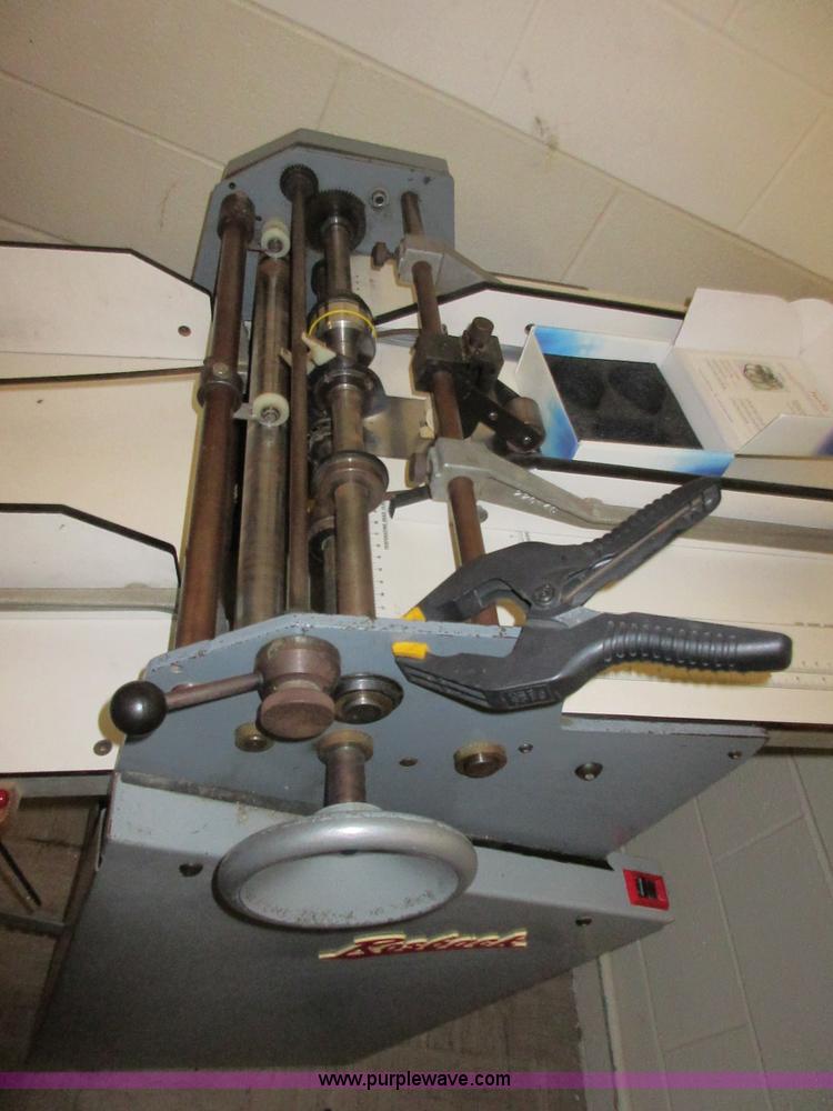 image for item BB9012 Rosback 220 paper scoring and perforating machine