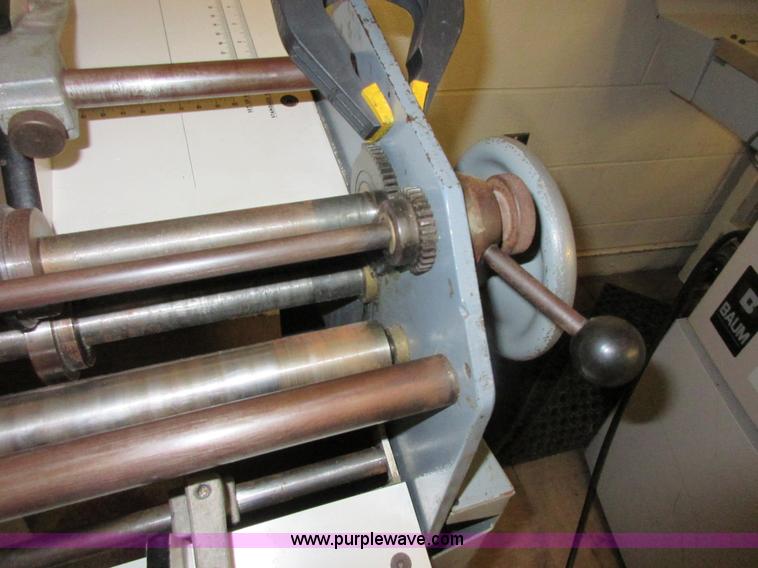 image for item BB9012 Rosback 220 paper scoring and perforating machine