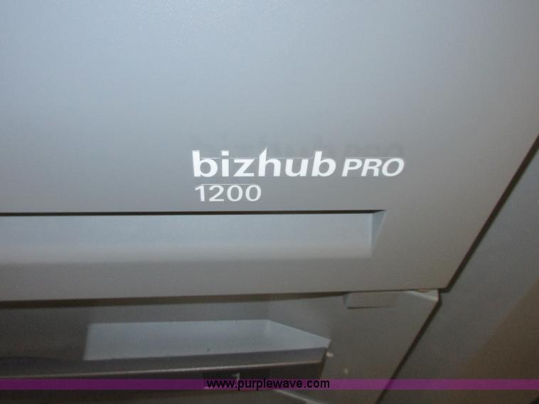 image for item BB9014 Konica Minolta B12HUB Pro 1200 black and white production printer