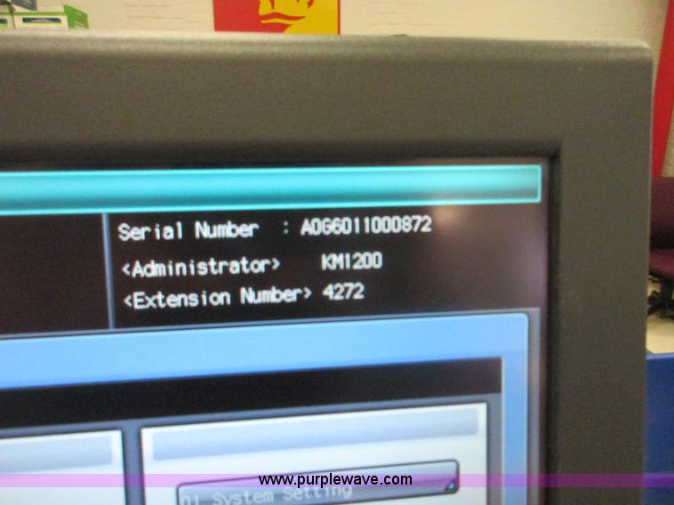 image for item BB9014 Konica Minolta B12HUB Pro 1200 black and white production printer