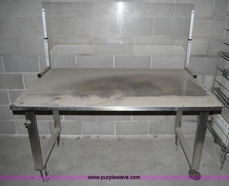 image for item BX9505 (6) food prep tables
