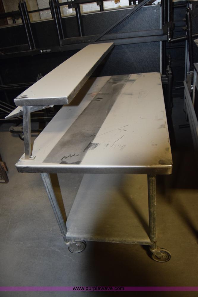 image for item BX9505 (6) food prep tables