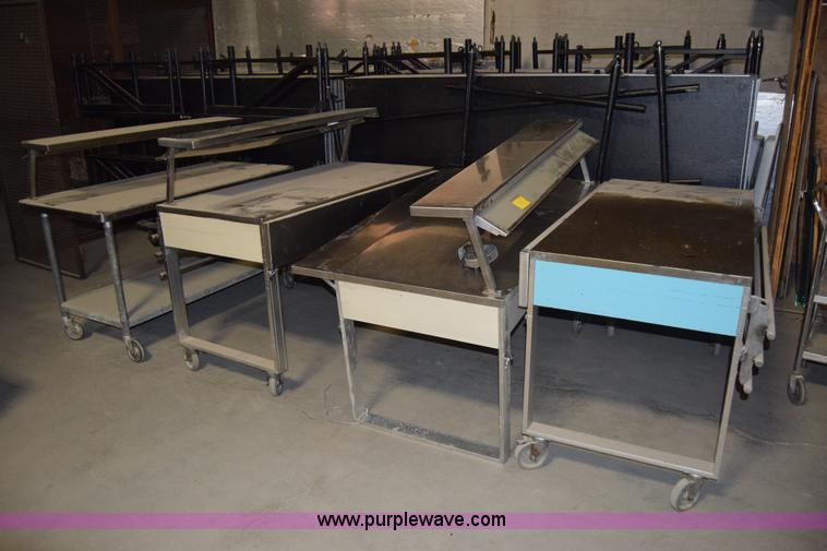 image for item BX9505 (6) food prep tables