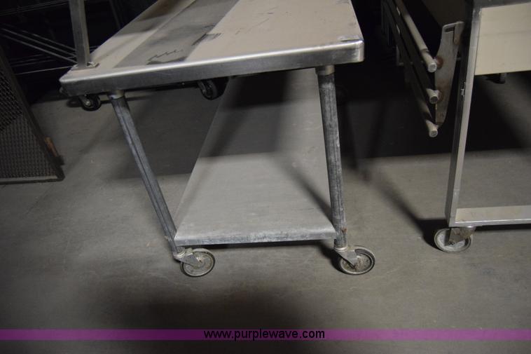 image for item BX9505 (6) food prep tables