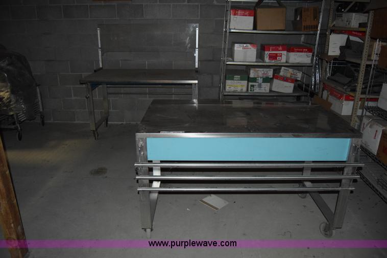 image for item BX9505 (6) food prep tables