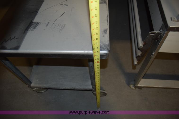 image for item BX9505 (6) food prep tables