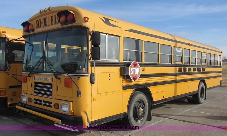 image for item I1813 2001 Blue Bird TC2000 school bus