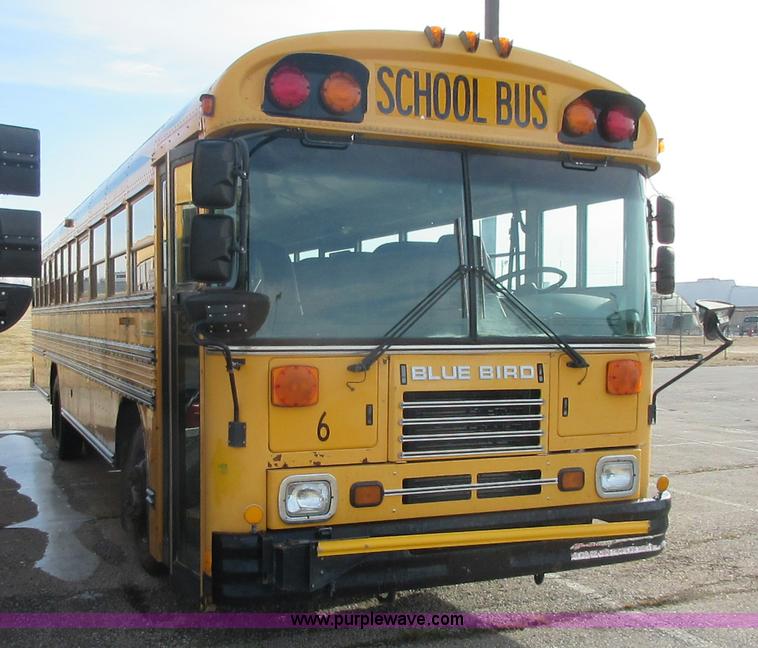image for item I1813 2001 Blue Bird TC2000 school bus