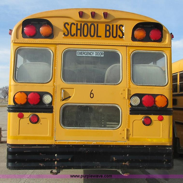 image for item I1813 2001 Blue Bird TC2000 school bus
