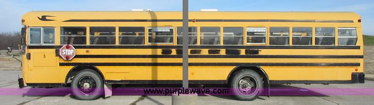 image for item I1813 2001 Blue Bird TC2000 school bus