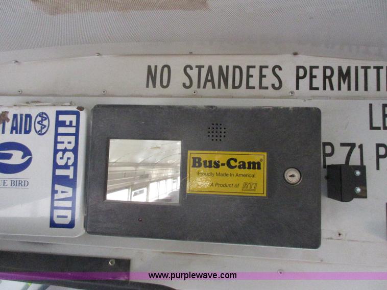 image for item I1813 2001 Blue Bird TC2000 school bus