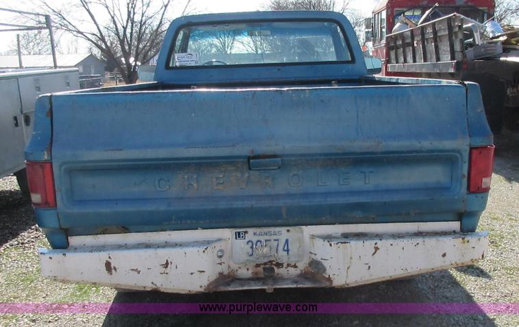 image for item J7664 1977 Chevrolet 2500 pickup truck