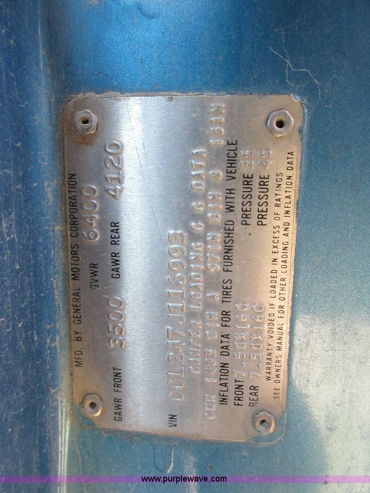 image for item J7664 1977 Chevrolet 2500 pickup truck