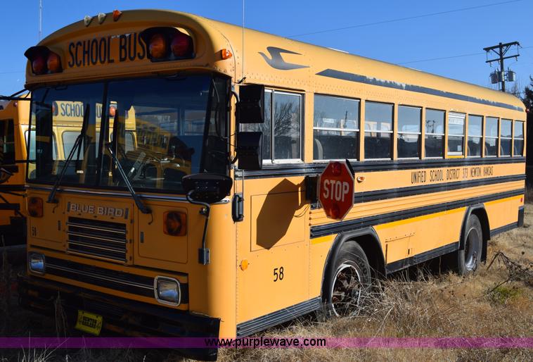 image for item L1119 1993 Blue Bird TC2000 school bus